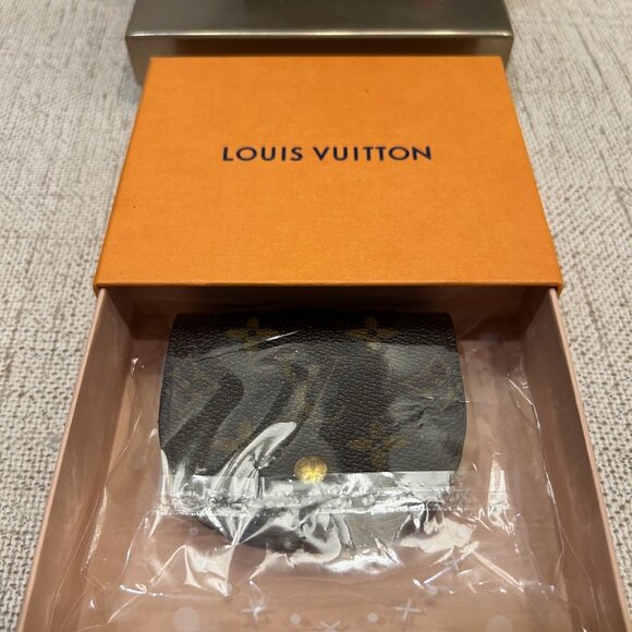 Authentic Louis Vuitton Monogram Porte Monnaie Gousset Coin Purse - Picture 11 of 12